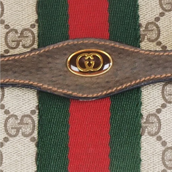 🔴SOLD🔴Gucci Ophidia Sherry Line Supreme GG Monogram Clutch Bag - Picture 5 of 13